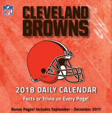 Turner 2018 NFL Cleveland Browns Box Calendar