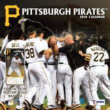 Turner 2018 MLB Pittsburgh Pirates Wall Calendar
