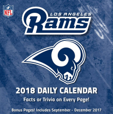 Turner 2018 NFL Los Angeles Rams Box Calendar