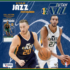 Turner 2018 NBA Utah Jazz Wall Calendar