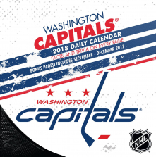 Turner 2018 NHL Washington Capitals Team Box Calendar