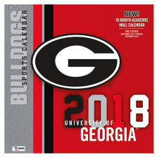 Turner 2018 Georgia Bulldogs Wall Calendar