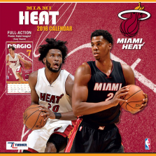 Turner 2018 NBA Miami Heat Wall Calendar