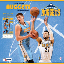 Turner 2018 NBA Denver Nuggets Wall Calendar