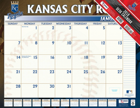 Turner 2018 MLB Kansas City Royals Team Desk Calendar