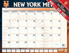 Turner 2018 MLB New York Mets Desk Calendar