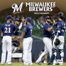 Turner 2018 MLB Milwaukee Brewers Wall Calendar