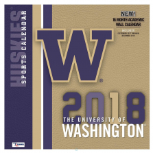 Turner 2018 NCAA Washington Huskies Wall Calendar