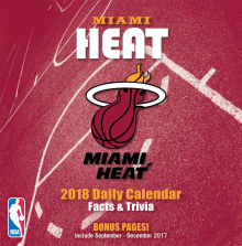 Turner 2018 NBA Miami Heat Box Calendar