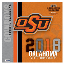 Turner 2018 NCAA Oklahoma State Cowboys Wall Calendar