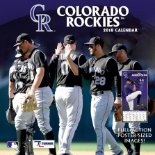 Turner 2018 MLB Colorado Rockies Wall Calendar