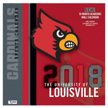 Turner 2018 NCAA Louisville Cardinals Wall Calendar