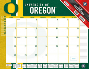 Turner 2018 Oregon Ducks Desk Calendar