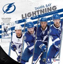 Turner 2018 NHL Tampa Bay Lightning Wall Calendar