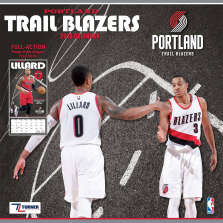Turner 2018 NBA Portland Trail Blazers Wall Calendar