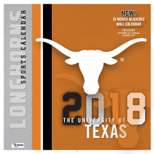 Turner 2018 Texas Longhorns Wall Calendar