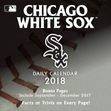 Turner 2018 MLB Chicago White Sox Box Calendar