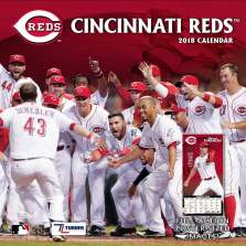 Turner 2018 MLB Cincinnati Reds Wall Calendar