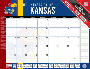 Turner 2018 NCAA Kansas Jayhawks Desk Calendar