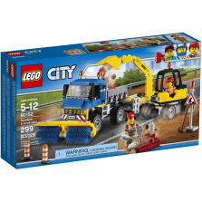 LEGO City Great Vehicles Sweeper & Excavator (60152)