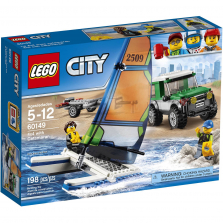 LEGO City Great Vehicles 4x4 with Catamaran (60149)
