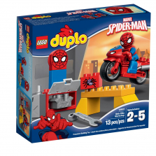 LEGO DUPLO Disney Spider-Man Web Bike Workshop 10607