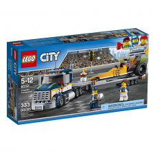 LEGO City Great Vehicles Dragster Transporter (60151)