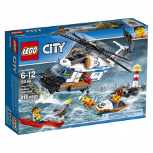 LEGO City Coast Guard Heavy-duty Rescue Helicopter (60166)