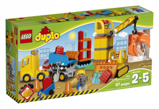 LEGO DUPLO Big Construction Site (10813)