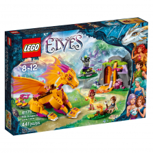 LEGO Elves Fire Dragon's Lava Cave (41175)