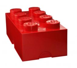LEGO Storage Brick 8 - Red