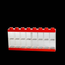 LEGO Minifigure Display Case Large - Red