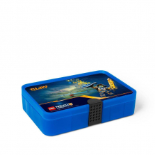 LEGO Nexo Knight Transparent Sorting Box - Blue