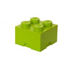 LEGO Storage Brick 4 - Light Yellow Green