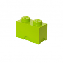 LEGO Stackable Storage Brick 2 - Light Yellow Green