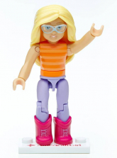 Mega Construx American Girl Fashion Figure - Orange Stripe and Boots
