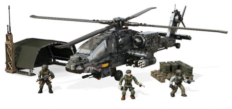 Mega Construx Call Of Duty Anti-Armor Helicopter Collector Construction Set