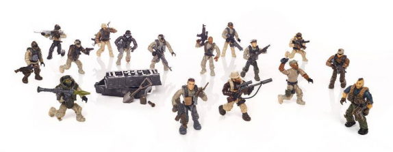 Mega Construx Call of Duty Special Ops Task Force Construction Set 344 Pieces
