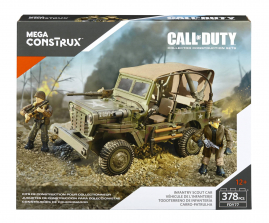 Mega Construx Call of Duty Building Set - WW2 Infantry Scout Car