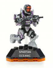 Mega Construx Halo Heroes Series 2 Spartan Oceanic Figure - 24 Piece