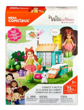 Mega Construx Wellie Wishers Willa Carrot's Hutch Building Set 73 Pieces