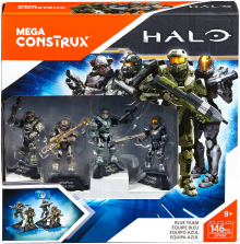 Mega Construx Halo Blue Team Building Set