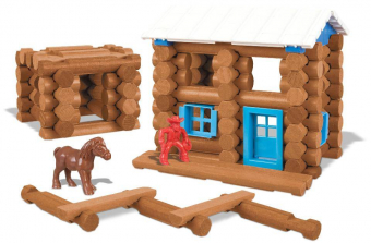 Lincoln Logs Frosty Falls Ranch Building Set
