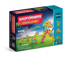 Magformers Neon Magnetic Creator Line Construction Set