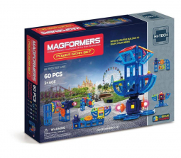 Magformers Hi-Tech Power Gear Construction Set 60 Pieces
