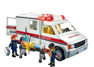 Playmobil City Action Rescue Ambulance Playset
