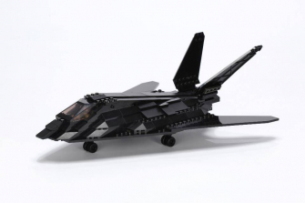 Ultimate Soldier XD Stealth Fighter Jet Military Building Construction Set
