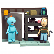 McFlarane Toys Rick & Morty Small Set Series 1 Construction Set - Smith Garage Rack