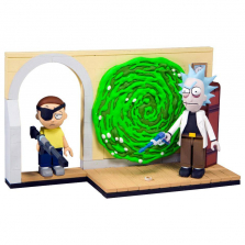 Rick & Morty Small Set Series 1 - Evil Rick & Morty Construction Set