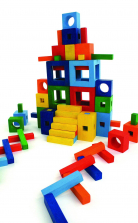 Fat Brain Toys Twig Building Block Set